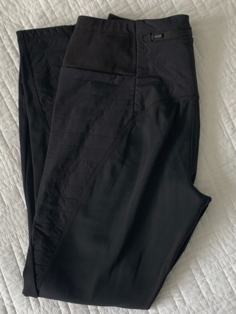 Athleta Peak Hybrid Fleece Tights Size Small - Picture 4 of 6